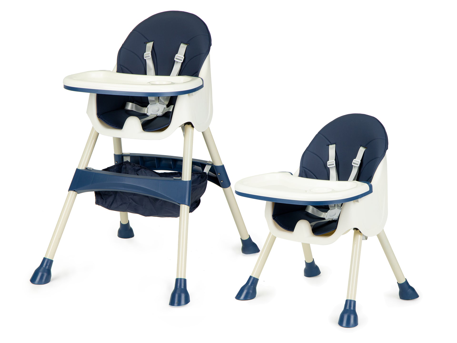 Barošanas krēsls 2in1 AMA BLUE