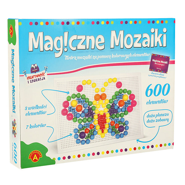 ALEXANDER Burvju mozaīkas Pogu piespraude 600el.