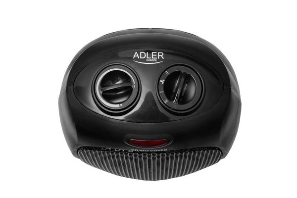 Adler AD 7702 Keramiskais ventilatora sildītājs elektriskais sildītājs ventilatora sildītājs 54.4dB 1500W