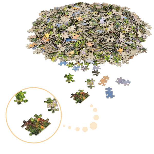 CASTORLAND Puzzle 2000 elementi Rīta ziedi - ainava 92x68cm