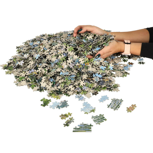 CASTORLAND Puzzle 4000el. Krka ūdenskritumi, Horvātija - Krka ūdenskritumi