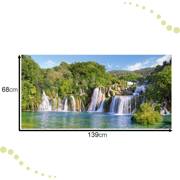 CASTORLAND Puzzle 4000el. Krka ūdenskritumi, Horvātija - Krka ūdenskritumi