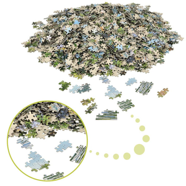 CASTORLAND Puzzle 4000el. Krka ūdenskritumi, Horvātija - Krka ūdenskritumi