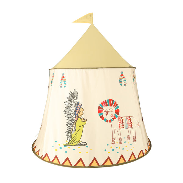 TiPi Wigwam 110cm saliekamā spēļu telts bāzes māja