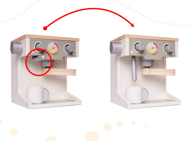 Koka kafijas automāts + krūze