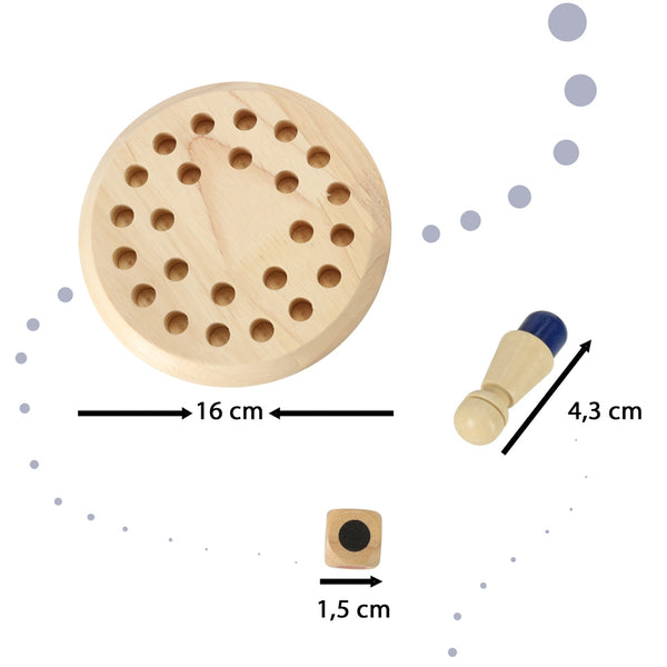 Atmiņas puzzle spēle Ķīniešu spēles krāsas koka