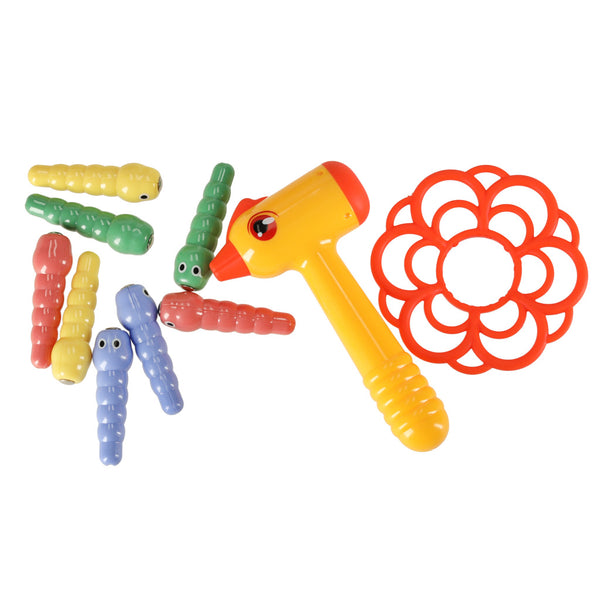 Magnētiskā spēle barot putnu uz riteņiem