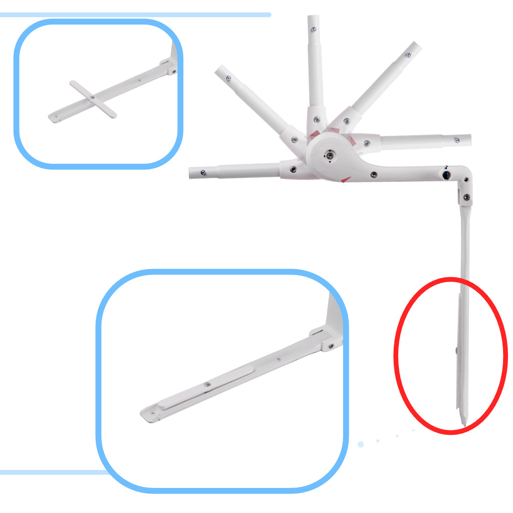 Drošības vārti barjera gultas sargs 90cm aitas