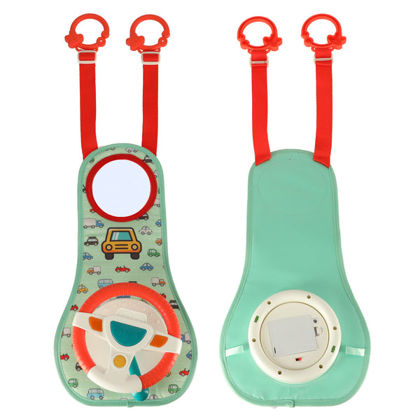 Interaktīvs automašīnas stūres rats ar skaņu