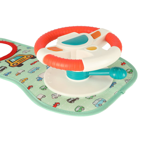 Interaktīvs automašīnas stūres rats ar skaņu