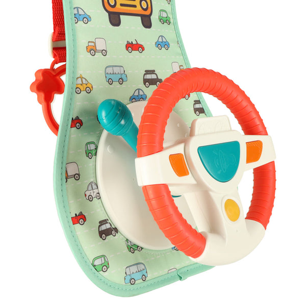 Interaktīvs automašīnas stūres rats ar skaņu