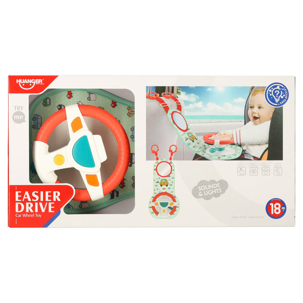 Interaktīvs automašīnas stūres rats ar skaņu