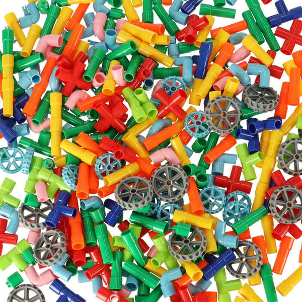 Izglītojoši konstruktori - Ūdens caurules ar piederumiem 340el