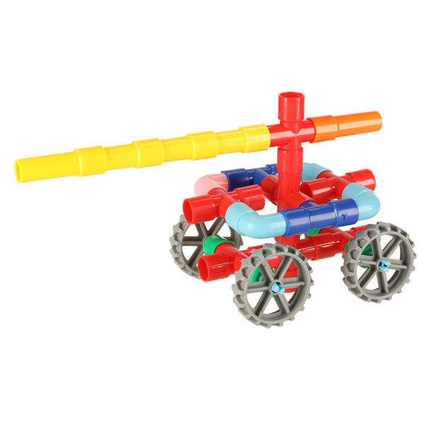 Izglītojoši konstruktori - Ūdens caurules ar piederumiem 340el