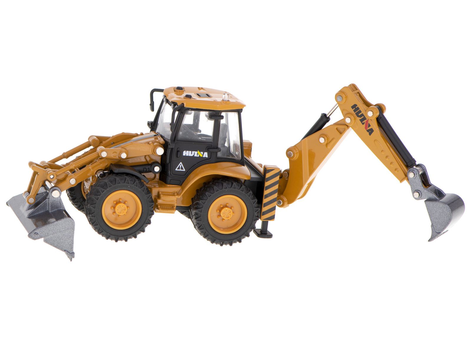 Ekskavatora iekrāvēja buldozers ar kausu Metāla modelis H-toys 1704 1:50