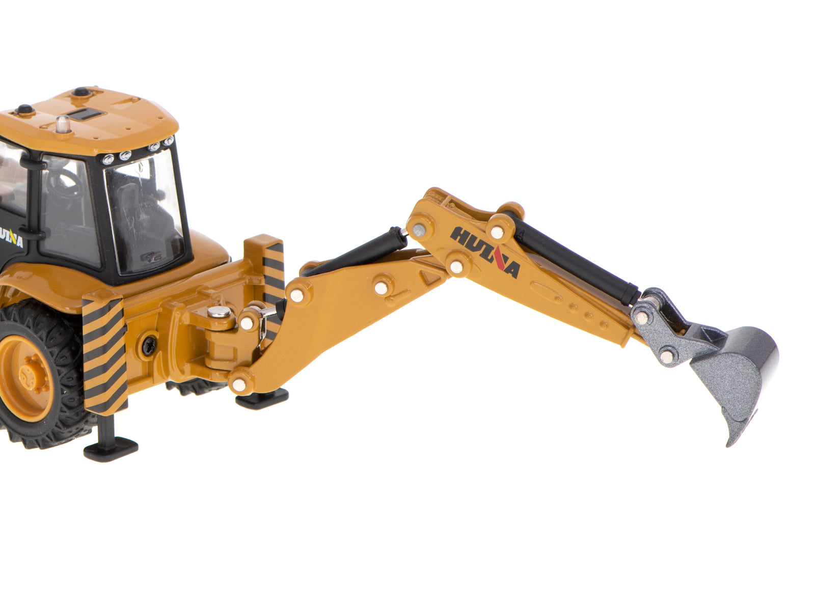 Ekskavatora iekrāvēja buldozers ar kausu Metāla modelis H-toys 1704 1:50