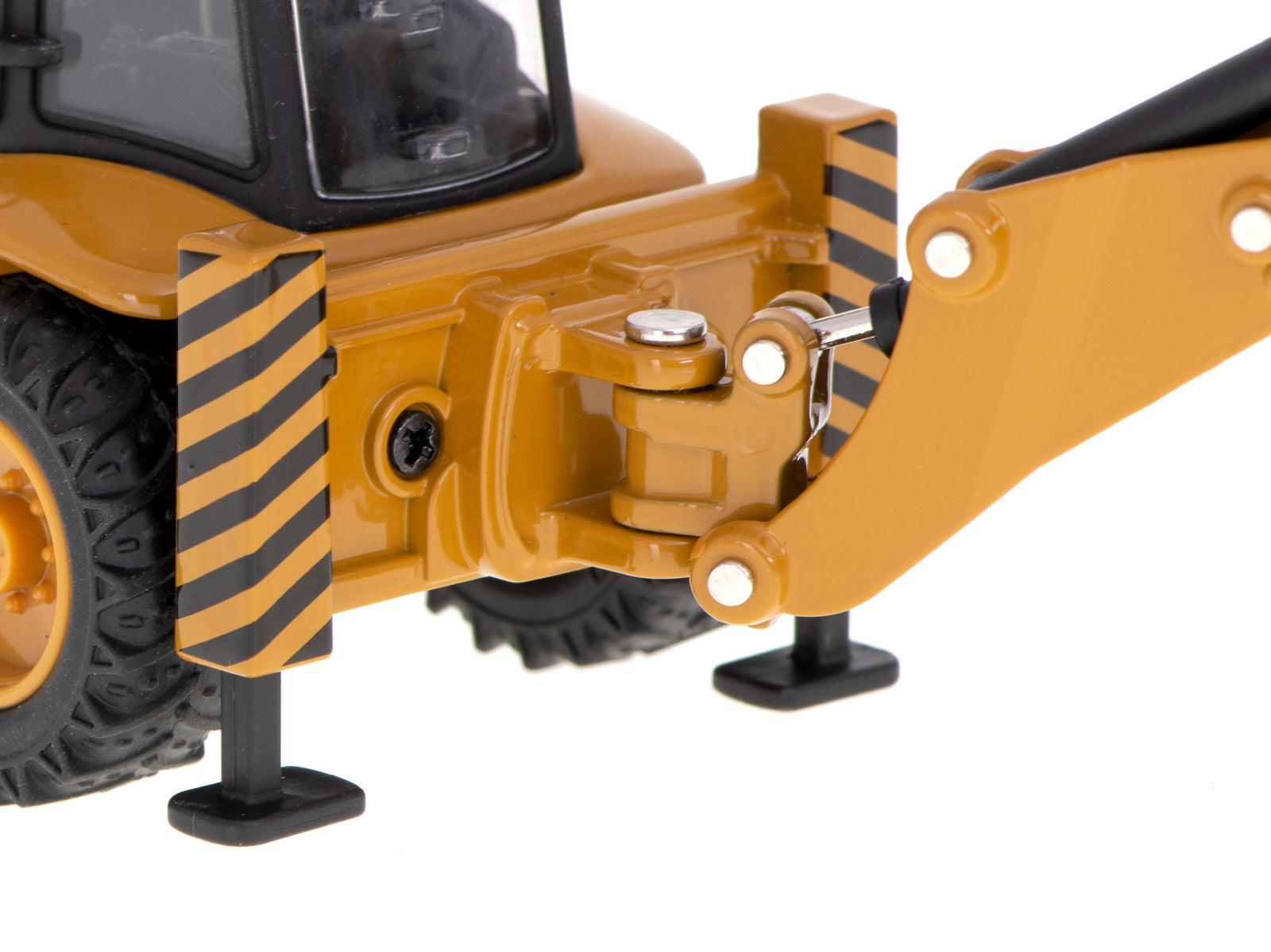 Ekskavatora iekrāvēja buldozers ar kausu Metāla modelis H-toys 1704 1:50