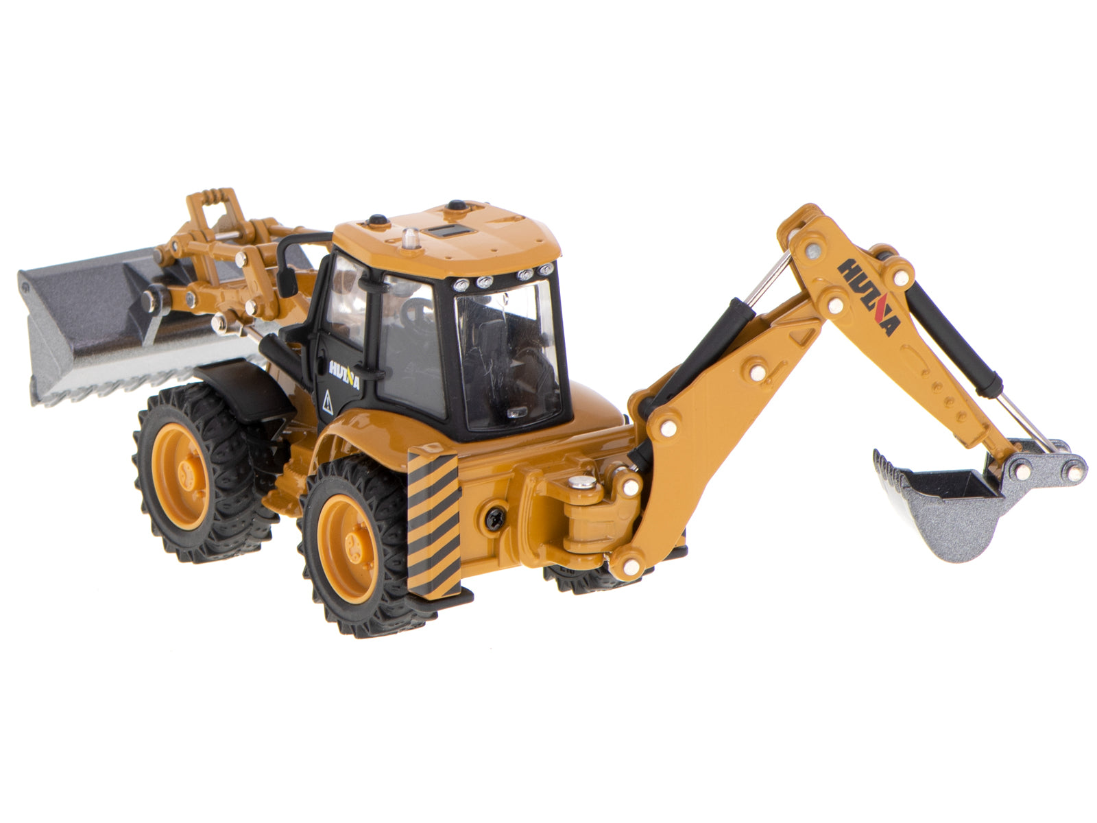 Ekskavatora iekrāvēja buldozers ar kausu Metāla modelis H-toys 1704 1:50