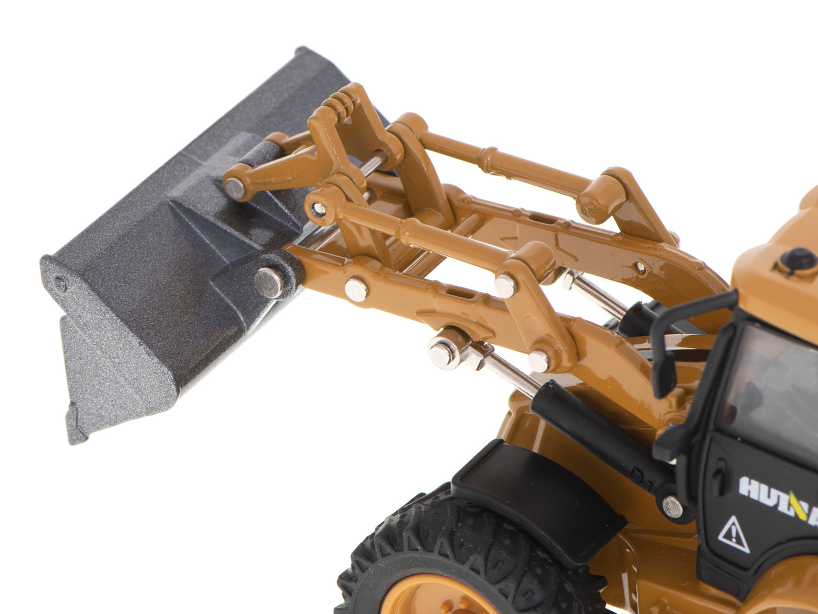 Ekskavatora iekrāvēja buldozers ar kausu Metāla modelis H-toys 1704 1:50