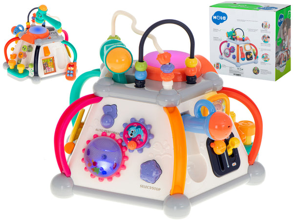 Interaktīvs izglītojošs kubs bērniem HOLA