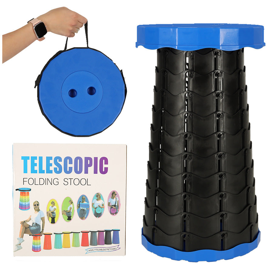 Saliekamais krēsls Telescopic BLUE