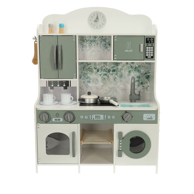 Koka virtuve MDF LULILO Saliko ar espresso automātu