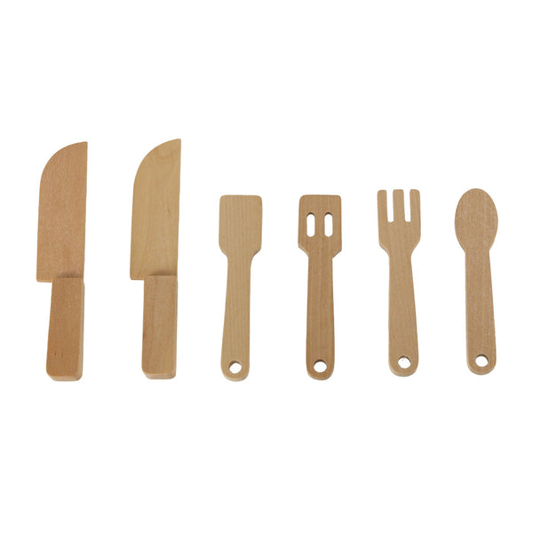 Koka virtuves MDF LULILO retro aksesuāri