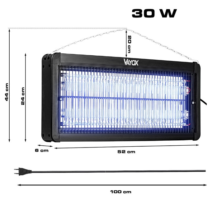 UV insekticīda lampa odiem 30W