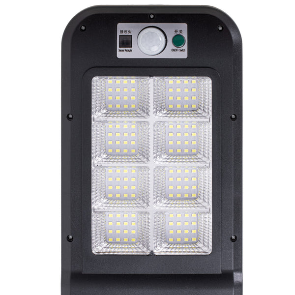 Saules ielu lampa 128LED + tālvadības pults