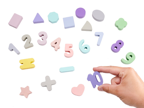 Koka skaitīšanas ritenis zivju ķeršanas skaitļu formas