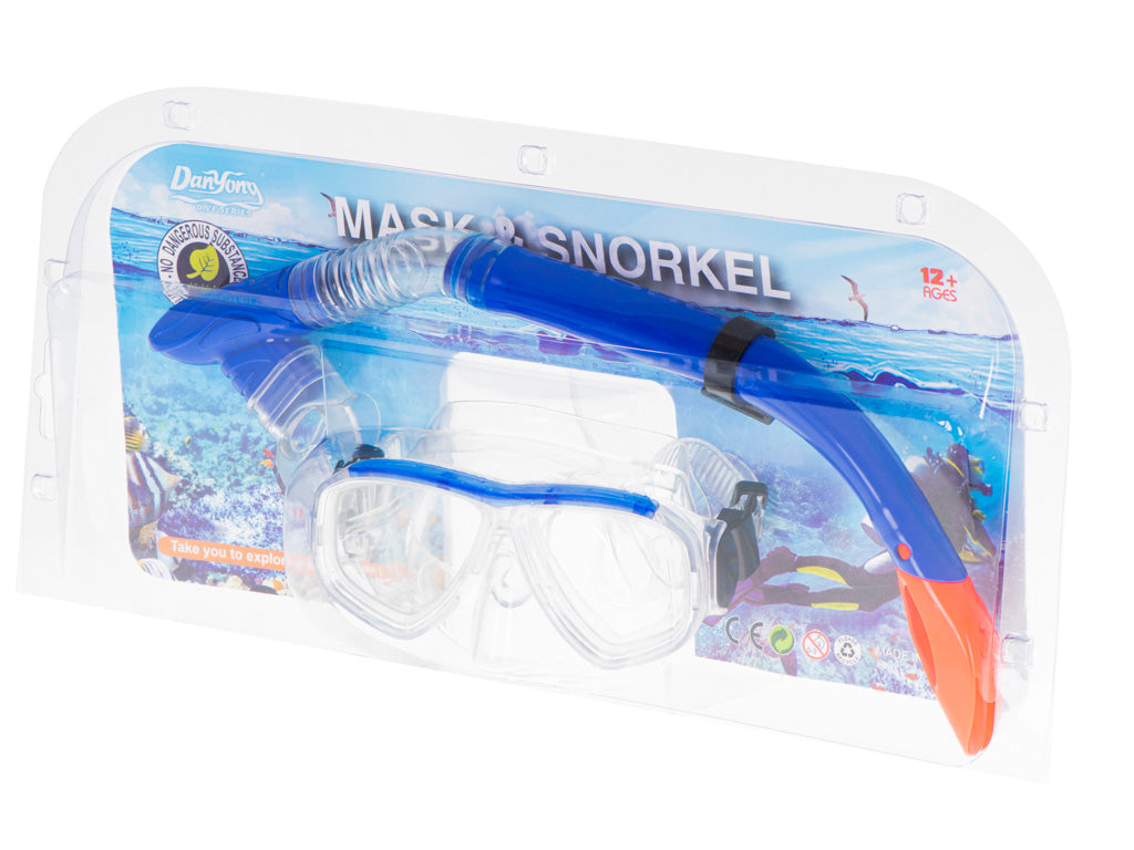 Niršanas maskas peldēšana snorkelēšana + snorkelēšanas komplekts