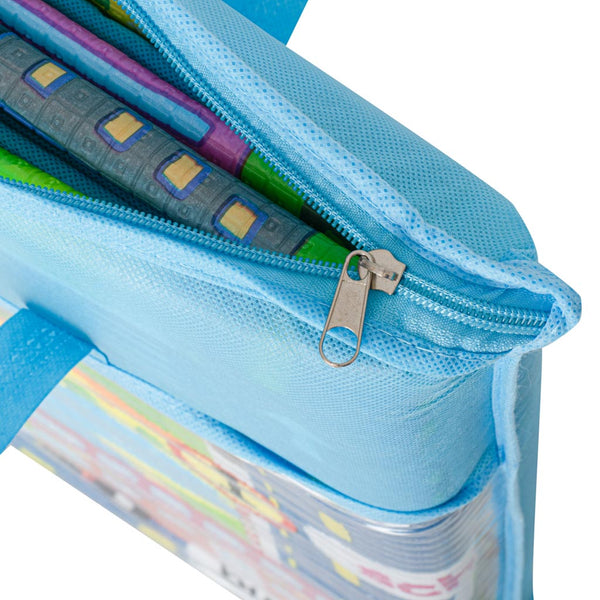 Izglītojošs putuplasta paklājs bērniem ielas 160x130cm