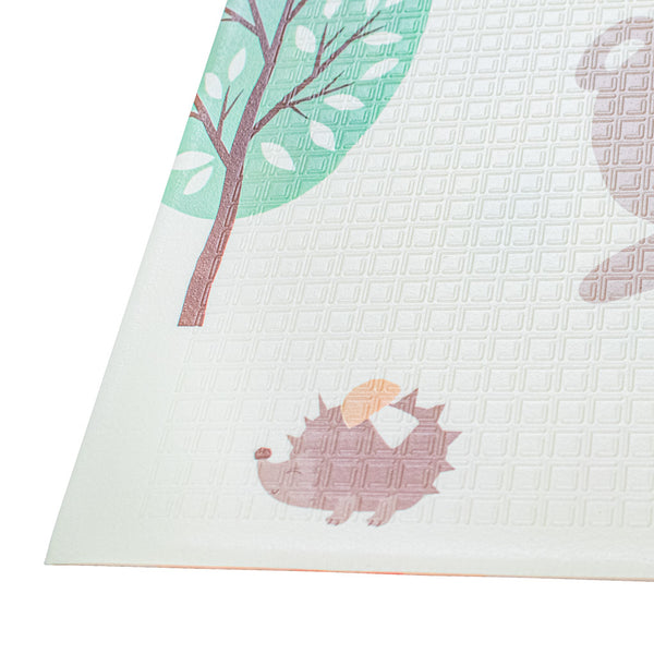 Izglītojošs saliekams abpusējs eža/ lāča 150x195cm izvelkamais porolona paklājs