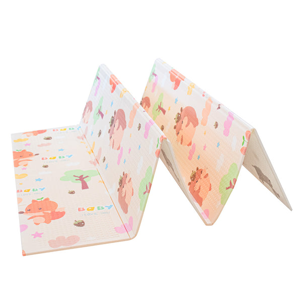 Izglītojošs saliekams abpusējs eža/ lāča 150x195cm izvelkamais porolona paklājs