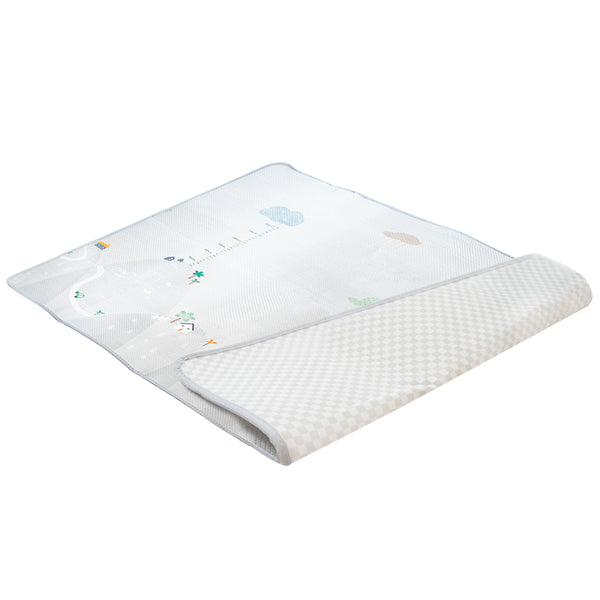 Izglītojošs paklājs ar augšanas mērlenti 200x180x1cm