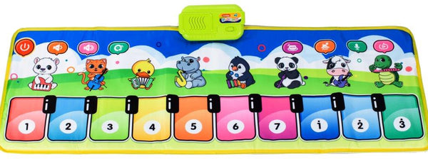 Interaktīvs klavieru mūzikas paklājs ar ierakstu