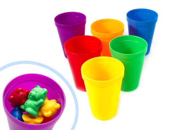 Izglītojoši rotaļu lācīši, kas mācās skaitīt montessori 116el.