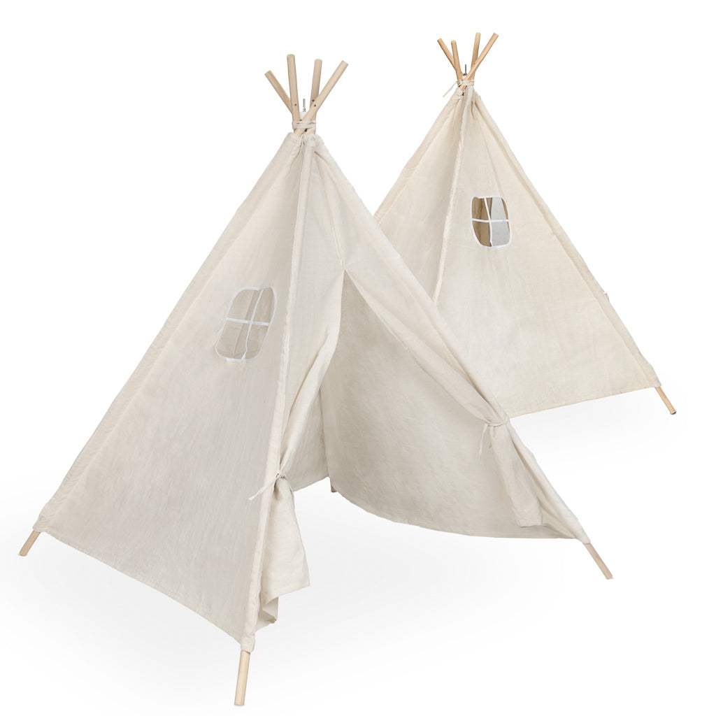 Indiāņu mājas telts bērniem Tipi Wigwam 135cm