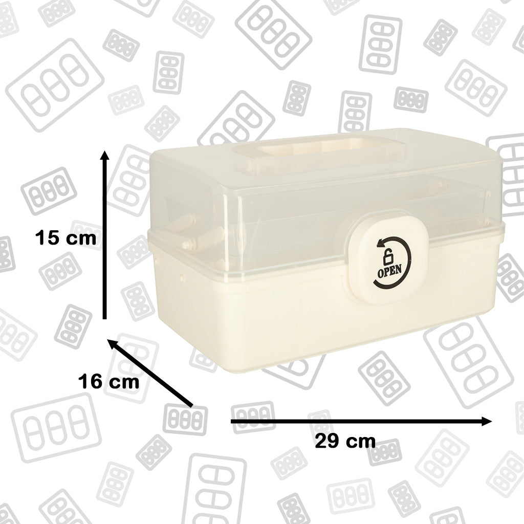 Medikamentu uzglabāšanas organizators medicīnas skapis 29x16x15cm