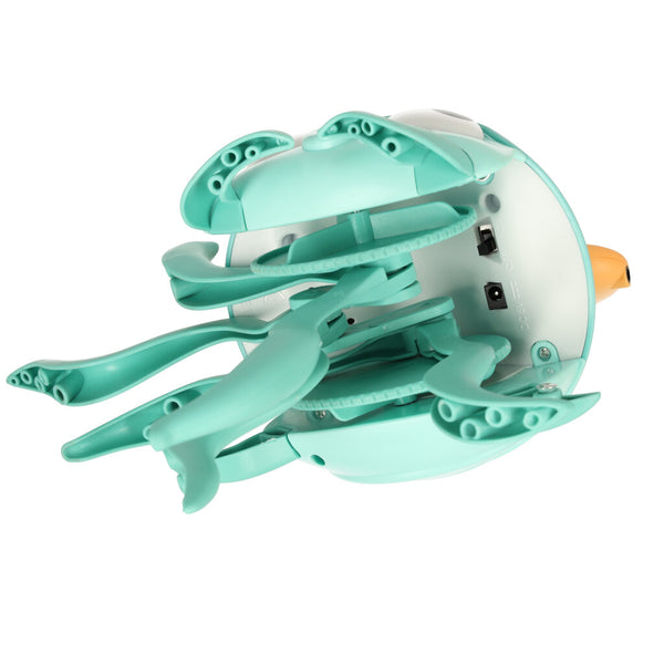 Interaktīvs rāpojošs astoņkājis ar skaņu