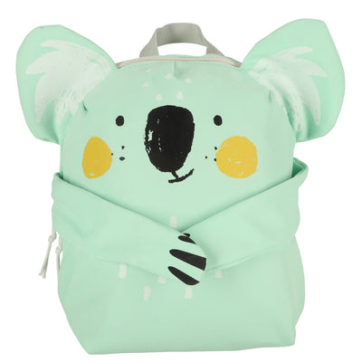 Bērnudārza koala skolas mugursoma zaļa