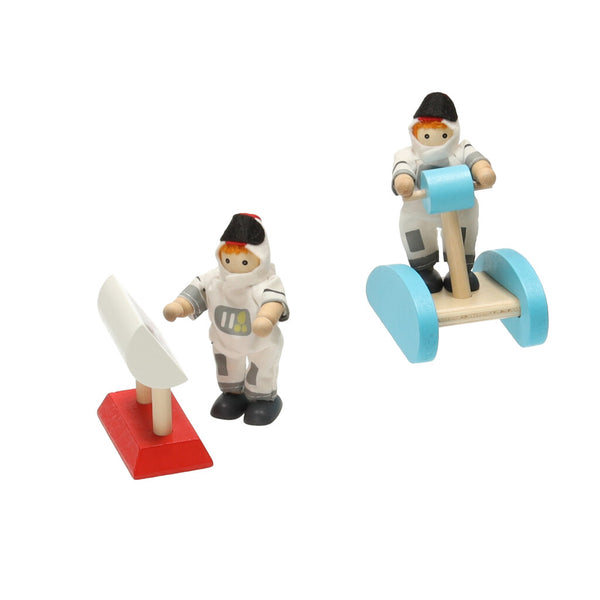 Koka raķešu kuģis kosmosa kuģis astronauts