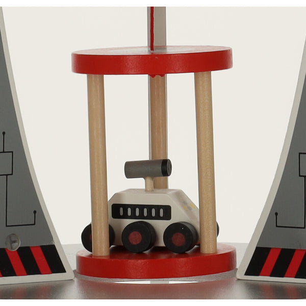 Koka raķešu kuģis kosmosa kuģis astronauts