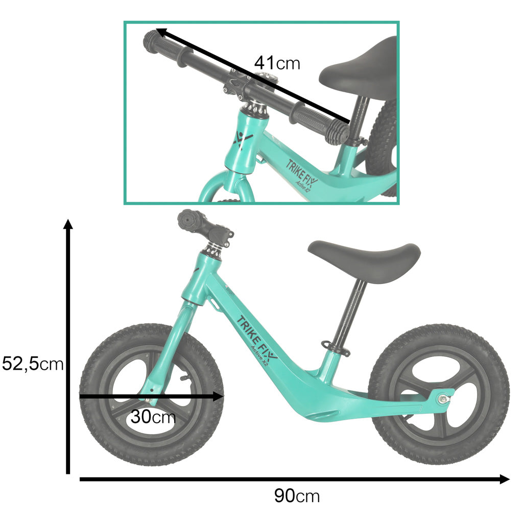 Trike Fix Active X2 distanču velosipēds zaļš