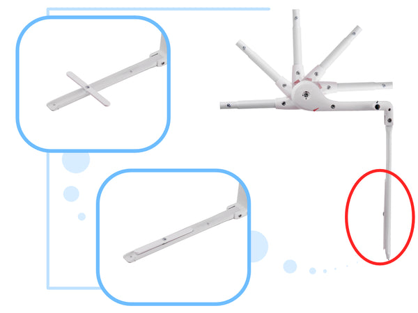 Drošības vārti barjera gultas sargs 120cm melni