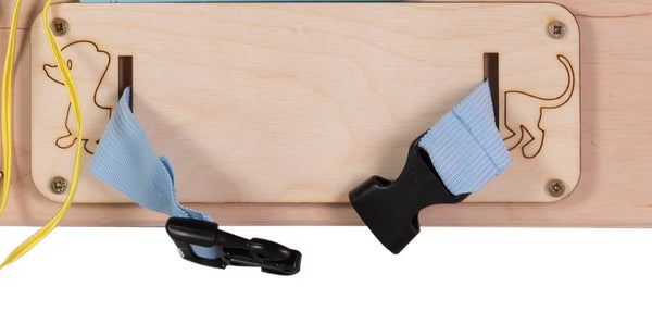 Koka sensorās manipulācijas tāfele 75x50cm