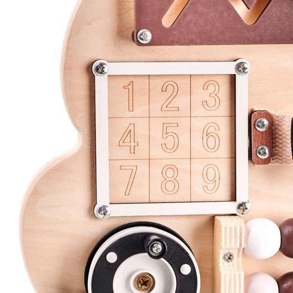 LULILO sensorās manipulācijas dēlis MISIAO