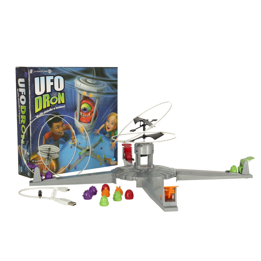 Ufodron arkādes spēle drone launcher ārvalstnieki ārvalstnieki LUCRUM GAMES