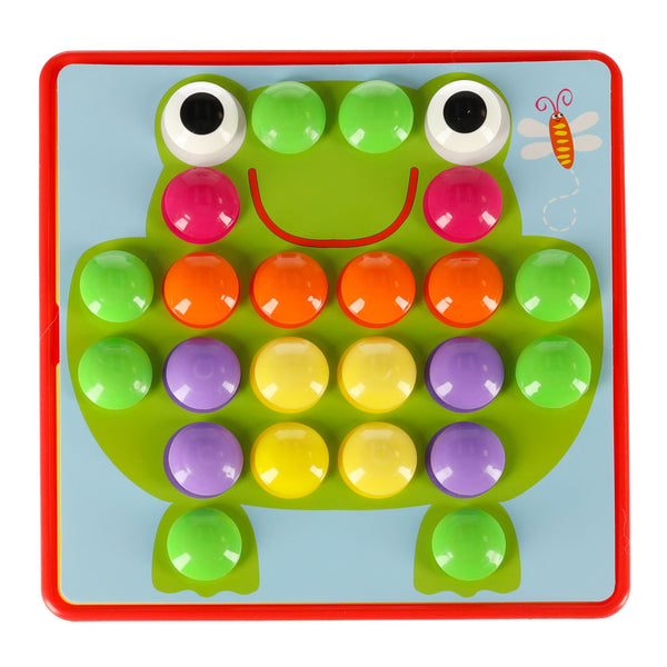 Izglītojoša pogu mozaīkas puzle 57el.