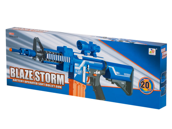 Blaze Storm putuplasta bultu šautene + magazīns + 20 bultas